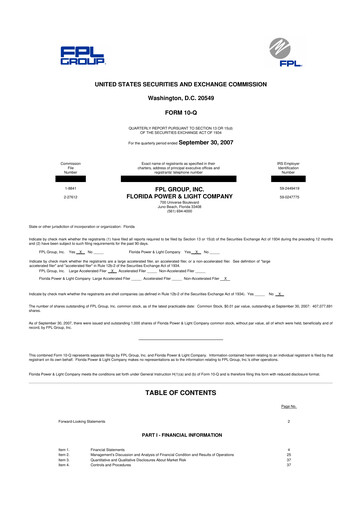 Miniature Nextera Energy 10-Q Rapport trimestriel  