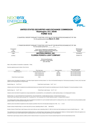 Vorschaubild Nextera Energy 10-Q Quartalsbericht 2022 