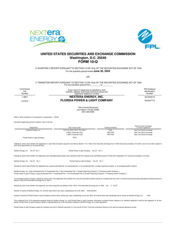 Vorschaubild Nextera Energy 10-Q Quartalsbericht 2024 