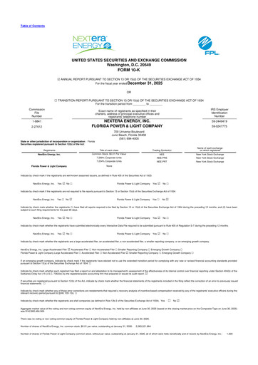 Thumbnail Nextera Energy 10-K Annual Report 2025