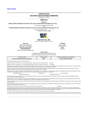 Thumbnail Best Buy 10-K Annual Report 2026