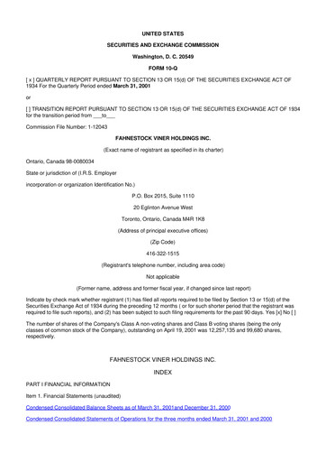 Vorschaubild Oppenheimer Holdings
 10-Q Quartalsbericht  