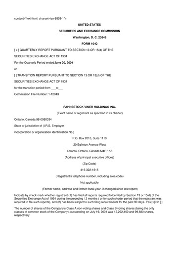 Vorschaubild Oppenheimer Holdings
 10-Q Quartalsbericht  