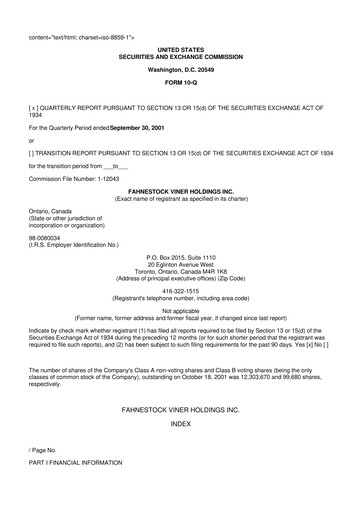 Vorschaubild Oppenheimer Holdings
 10-Q Quartalsbericht  