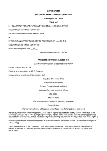 Vorschaubild Oppenheimer Holdings
 10-Q Quartalsbericht  