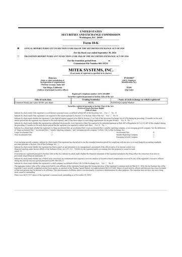 Thumbnail Mitek Systems
 10-K Annual Report 2024