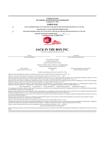 Thumbnail Jack in the Box
 10-K Annual Report 2025