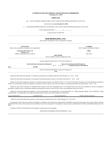 Thumbnail Soligenix 10-K Annual Report 