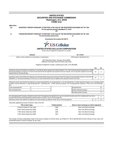 Thumbnail Array Digital Infrastructure 10-Q Quarterly Report FY2019 