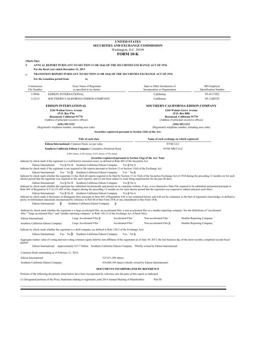 Thumbnail Edison International
 10-K Annual Report 2012