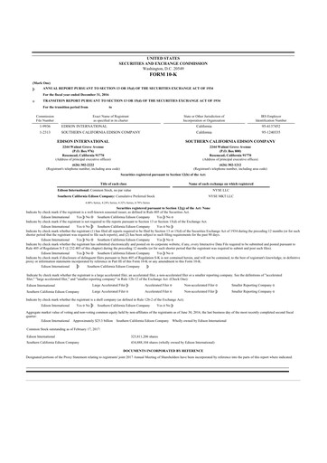Thumbnail Edison International
 10-K Annual Report 