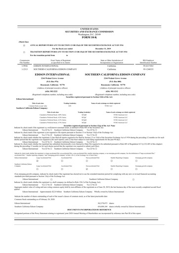 Thumbnail Edison International
 10-K Annual Report 
