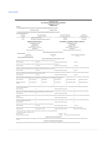 Thumbnail Edison International
 10-K Annual Report 