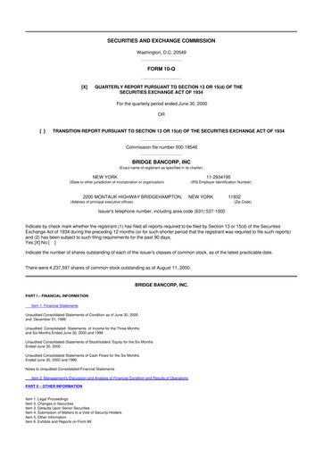 Vorschaubild Dime Community Bancshares 10-Q Quartalsbericht  