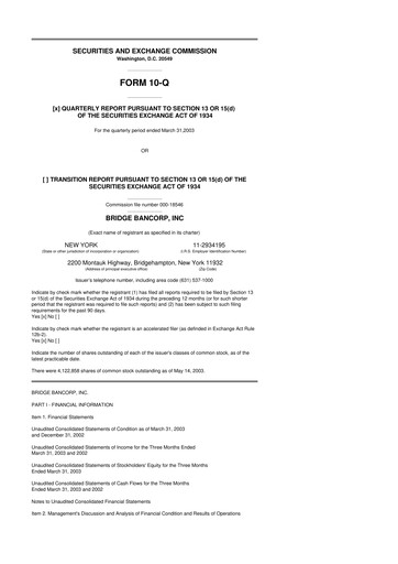 Vorschaubild Dime Community Bancshares 10-Q Quartalsbericht  