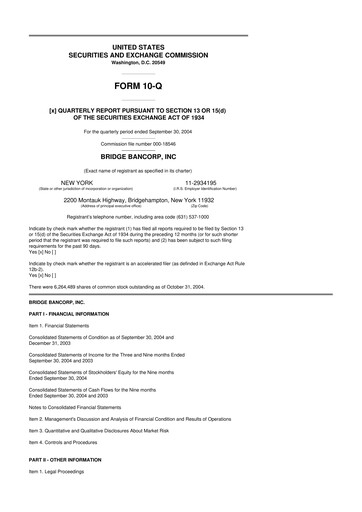 Vorschaubild Dime Community Bancshares 10-Q Quartalsbericht  