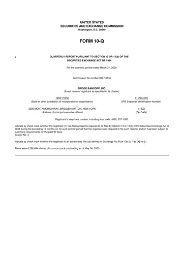 Vorschaubild Dime Community Bancshares 10-Q Quartalsbericht  