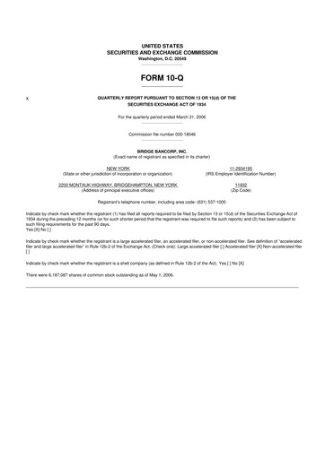 Vorschaubild Dime Community Bancshares 10-Q Quartalsbericht  