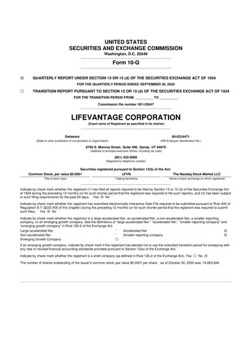 Thumbnail Lifevantage 10-Q Quarterly Report FY 