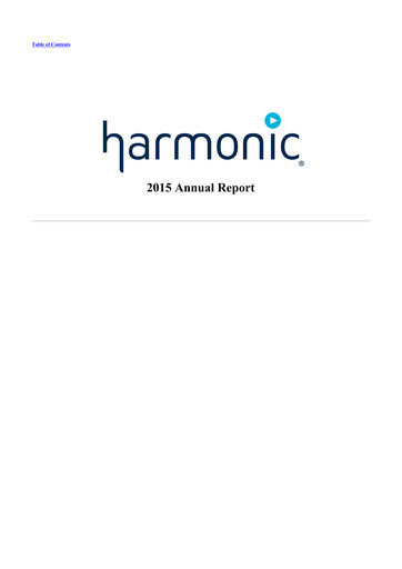 Thumbnail Harmonic Inc. 10-K Annual Report 2015