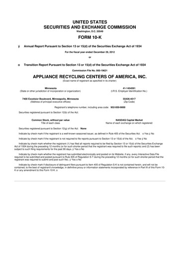 Thumbnail ALT5 Sigma 10-K Annual Report 2012