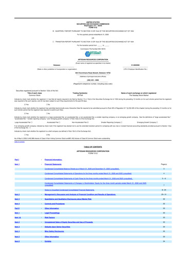 Thumbnail Artesian Resources 10-Q Quarterly Report FY2026 