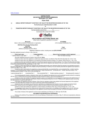 Thumbnail Helix Energy Solutions 10-K Annual Report 2023