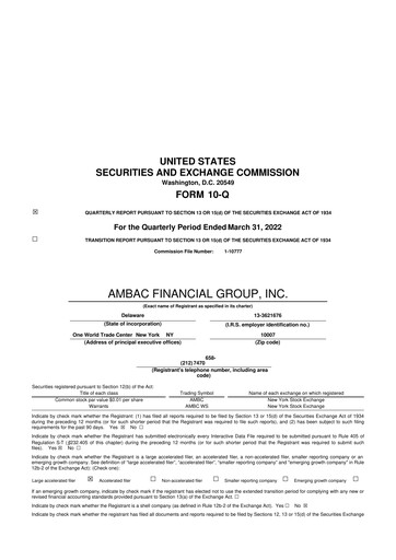 Vorschaubild Octave Specialty Group 10-Q Quartalsbericht 2022 