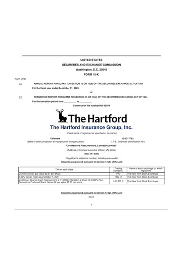 Thumbnail The Hartford 10-K Annual Report 2025