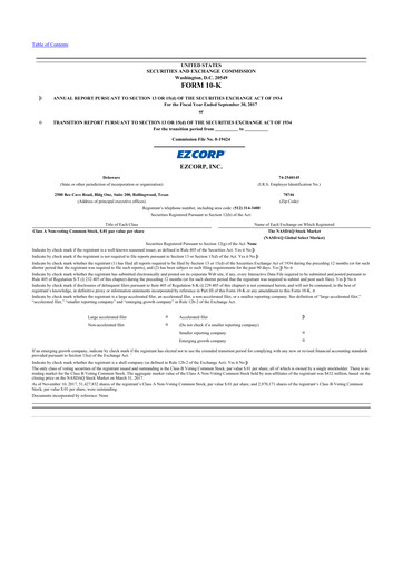 Thumbnail EZCorp 10-K Annual Report 2017