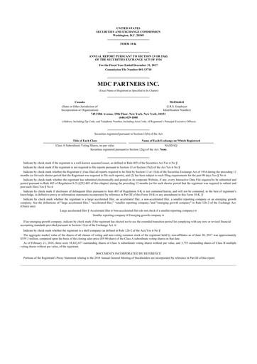 Thumbnail Stagwell 10-K Annual Report 2017