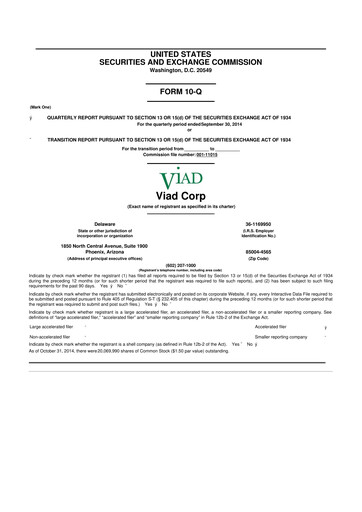 Thumbnail Pursuit Attractions and Hospitality 10-Q Quarterly Report FY2014 