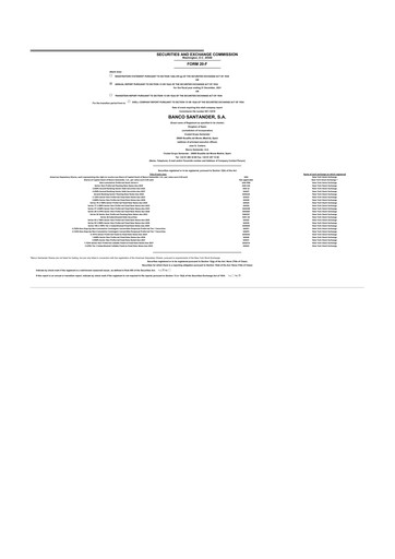 Thumbnail Santander 20-F Annual Report 2021
