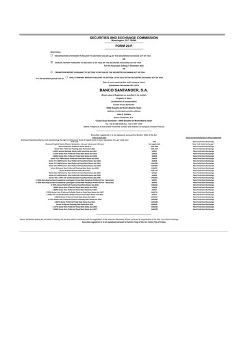 Thumbnail Santander 20-F Annual Report 2022
