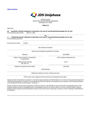 Thumbnail VIAVI Solutions
 10-Q Quarterly Report FY 