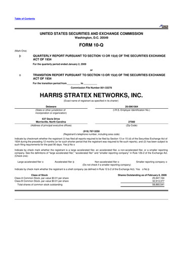 Thumbnail Aviat Networks 10-Q Quarterly Report FY 