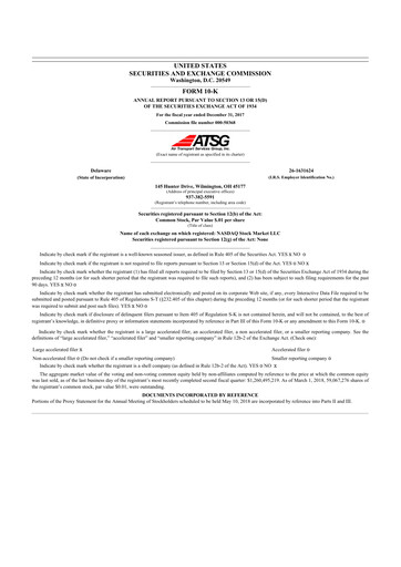 Thumbnail Air Transport Services Group 10-K Annual Report 2017