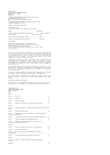 Thumbnail Lithia Motors 10-K Annual Report 