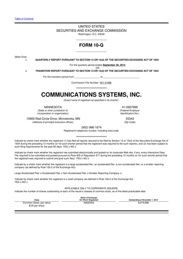 Miniature SUNation Energy Inc. 10-Q Rapport trimestriel 2012 