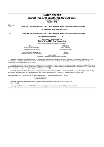 Vorschaubild Sanmina 10-Q Quartalsbericht  