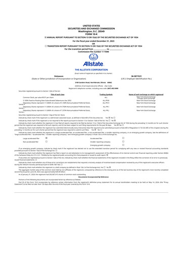 Thumbnail Allstate 10-K Annual Report 2023