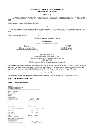 Thumbnail Global Industrial Company 10-Q Quarterly Report FY 