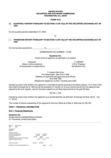 Thumbnail Global Industrial Company 10-Q Quarterly Report FY 