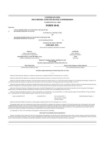 Thumbnail Copart
 10-K Annual Report 2016