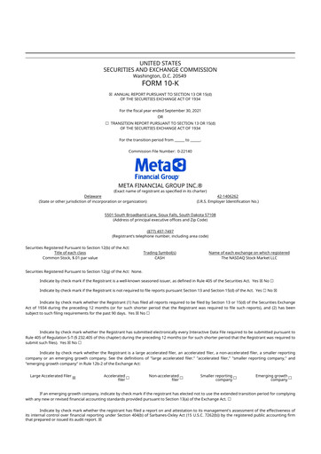Thumbnail Pathward Financial
 10-K Annual Report 2021