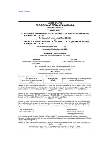 Thumbnail Winmark 10-Q Quarterly Report FY2025 