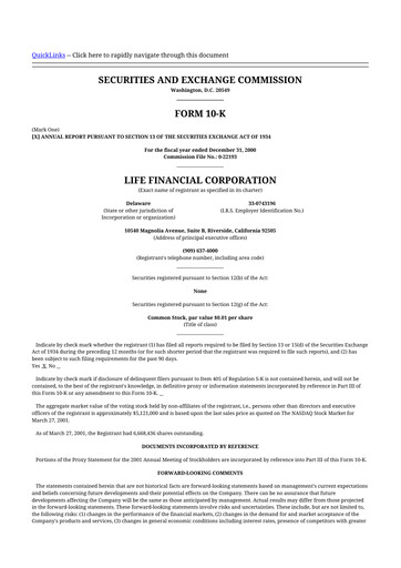 Thumbnail Pacific Premier Bancorp
 10-K Annual Report 