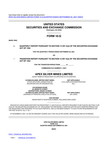 Thumbnail Golden Minerals
 10-Q Quarterly Report FY 