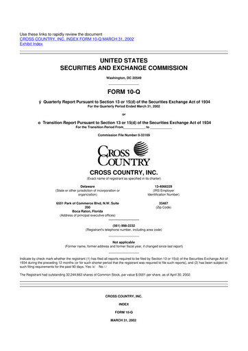 Thumbnail Cross Country Healthcare 10-Q Quarterly Report FY 