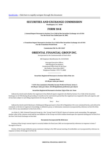 Thumbnail OFG Bancorp
 10-K Annual Report 